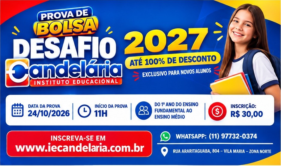 Prova de Bolsa Desafio IE Candelária